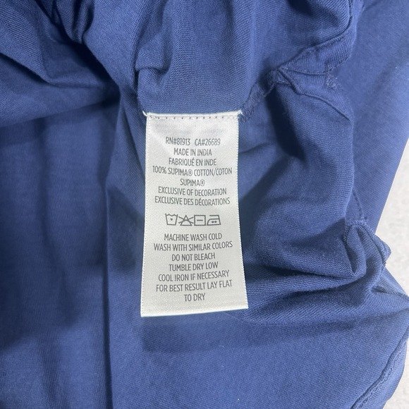 Robert Graham Mens XL Blue Painted Skull Classic Fit Preppy Golf Polo Shirt - Picture 6 of 6